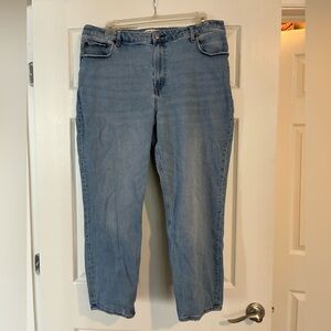Abercrombie & Fitch Light Blue Straight Leg Jeans